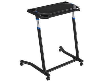 Skladací stojan na bicykel s uzamykateľnými kolieskami a držadlom