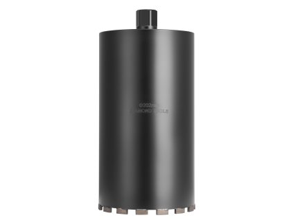 Diamantová korunka 203 mm, hĺbka 356 mm, závit 1-1/4 in-7, na betón