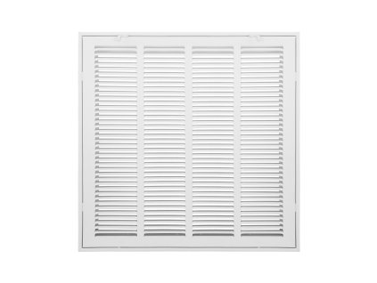 Mriežka návratového vzduchu 20×20" oceľ odnímateľný kryt pre 1" filtre