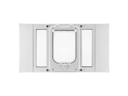 Mačacie dvierka nastaviteľné 584–711 mm,4 zámky, magnetické zatváranie