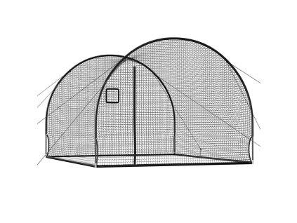 Klietka na odpaľovanie 3660×3100×2330mm 4-vrstvová bezuzlová sieť