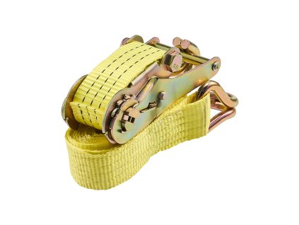 Ráčňové upínacie popruhy 38.1 mm × 3 m, 3000 kg, dvojitý j hák, 4 ks