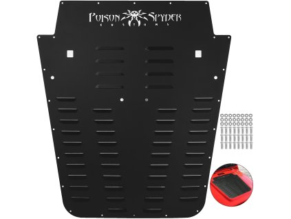 Vetracia mriežka kapoty, čierny práškový lak pre Wrangler JK 2013–2017