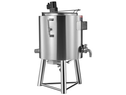 Pasteurizátor mlieka 50L, nerez 304, časovo-teplotná regulácia