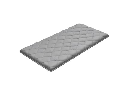 Zložiteľný japonský tatami matrac 2032×991×89 mm, 9 vrstiev, sivý