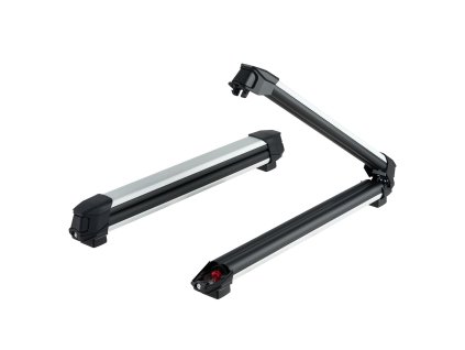 Strešný nosič na lyže a snowboard 6 párov/4 snowboardy, 2 ks, zámok