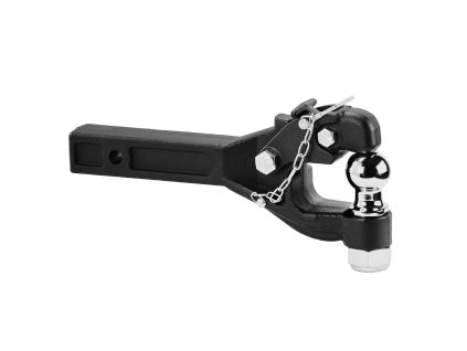 Pintlový hák 16000 lbs, s guľou 2-inch, pre 2.5 až 3-inch lunetu