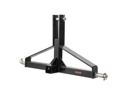 3-Bodový ťažný adaptér s 2 in prijímačom, 3pt, kat. 1, 3000lbs