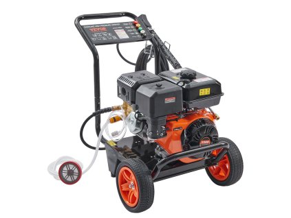 Benzínový vysokotlakový čistič 4400 PSI 4.0 GPM medená pumpa a pištoľ