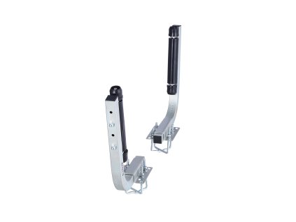 Vodiace lišty na lodný príves, 2 ks, nastaviteľné 470/520 mm, valček