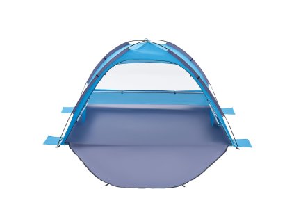 Plážový stan pre 3 osoby upf 50+, ľahký, s taškou a vreckami na piesok