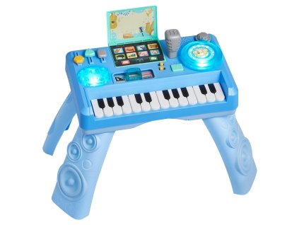 Detský dj hrací stôl s 133 zvukmi, nahrávaním a led, pre 6+ mes.