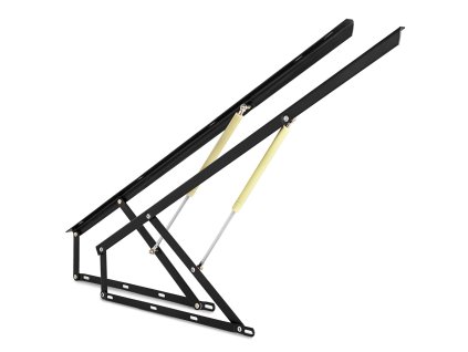 Sada plynových pružín na zdvih lôžka 120 cm, 1 pár pre úložné postele
