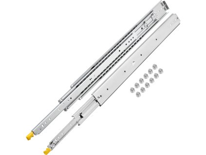 Zásuvkové koľajnice 1 pár, 111.76 cm, nosnosť 226.8 kg, 3x vysunutie