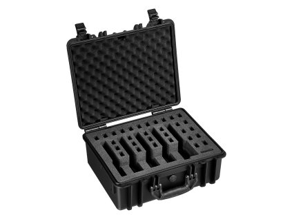 Pevný kufrík na pištoľ s xpe penou, vodeodolný, 475×415×215 mm