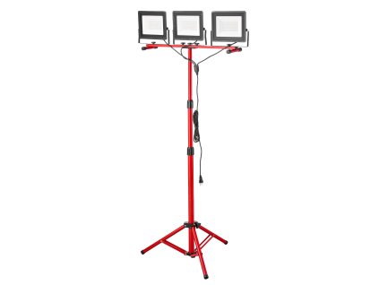 LED pracovné svetlo s tromi hlavami 15000 lm, statív, IP65 3,3 m kábel