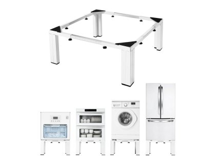 Podstavec pračky/sušičky, výška 305 mm nosn. 544 kg nastav. 475–785 mm
