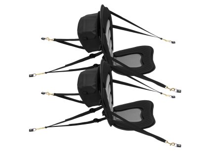 Sedadlo do kajaka 2 ks, 12 mm, polstrované s opierkou a vreckom