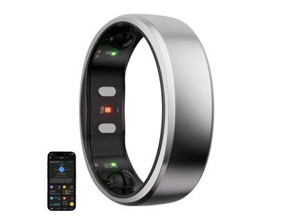 Smartring RingConn Gen 2 (veľkosť 12, strieborná)