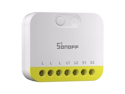 Dvojkanálový mini prepínač bez N Sonoff MINI-ZB2GS-L ZigBee