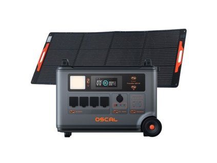 Oscal PowerMax 3600SE Portable Power Station + 1× PM200 Pro 200W Foldable Solar Panel