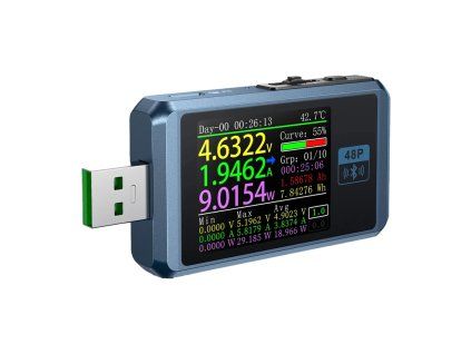 FNIRSI FNB48P BT Tester USB portov s Bluetooth