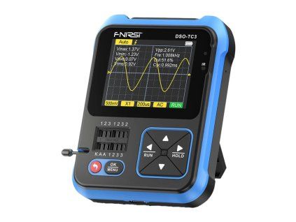 FNIRSI Handheld Digital Oscilloscope Transistor Tester SigGen 3 in 1 DSO-TC3