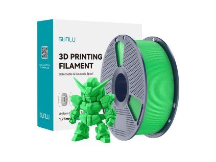 Filament Sunlu PLA+ 2.0 (zelený)