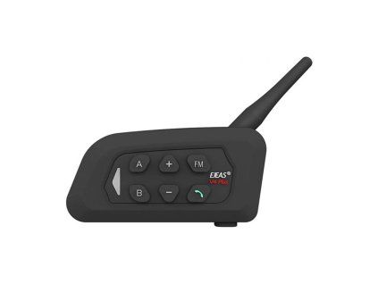 Interkom EJEAS V4 Plus pre motocyklistov pre až 4 účastníkov