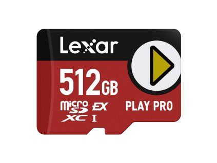 Pamäťová karta Lexar PLAY Pro microSD Express 7.1 512GB