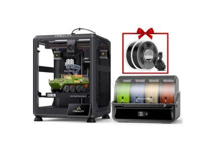 Creality K2 SE Combo 3D Printer + 2kg PETG Filament - Black