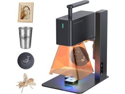 LaserPecker 2 Handheld Laser Engraver Cutter, UK Plug