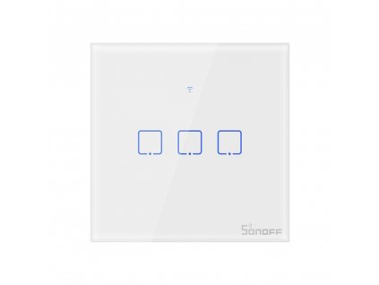 Inteligentný prepínač WiFi Sonoff T0 EU TX (3-kanálový)