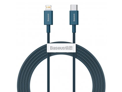 Kábel Baseus Superior Series USB-C na iP, 20W, PD, 2 m (modrý)