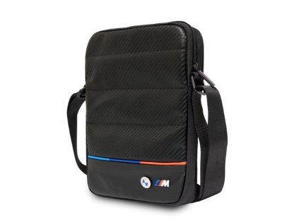 BMW Taška BMTB10PUCARTCBK Tablet 10" black/black Carbon&Nylon Tricolor