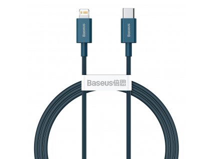 Kábel Baseus Superior Series USB-C na iP, 20W, PD, 1m (modrý)