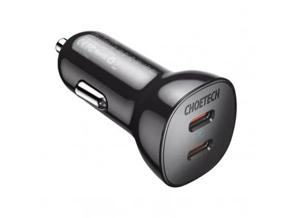 Choetech TC0008 40W 2x USB-C nabíjačka do auta