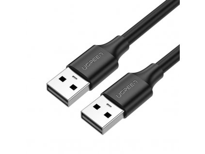 Ugreen kábel USB 2.0 (samec) - USB 2.0 (samec) 0,5 m čierny (US128 10308)