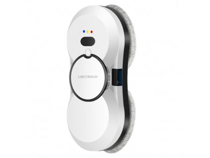 Liectroux HCR-10 Robot Window Cleaner, 30ml Water Tank, Ultrasonic Water Spraying, 2800Pa Suction, 6.8cm Ultra-thin Body - White
