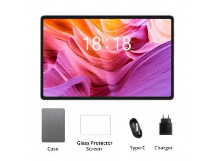 N-one NPad Plus Android 12 Tablet PC, MTK8183 Octa Core 2.0GHz, 8GB+128GB, 10.36'' Full Display 2000x1200 2K Incell FHD IPS Screen 300Nits Brightness, 500g Light, Dual WiFi Camera BT5.0, Type-C Micro SD, GPS BDS GLONASS Galileo A-GPS with Case & Film