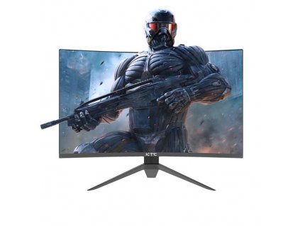 KTC H32S17 32 inch 1500R Curved Gaming Monitor 2560x1440 QHD 165Hz 16:9 ELED 99% sRGB HDR10 1ms MPRT Response Time Low-blue Compatible with FreeSync and G-SYNC USB HDMI2.0 2xDP1.2 Audio Out Flexible Adjustment with Sturdy Tripod VESA Mount Displayer