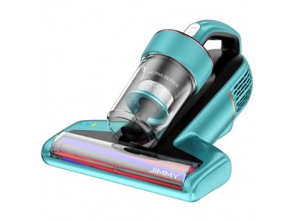 JIMMY BX6 Handheld Anti-Mite Vacuum Cleaner 600W Suction Strong Tapping Ultrasonic & UV Sterilization Intelligent Dust Recognition 240mm Widened Suction Port 3 Modes Patented Composite Brush Roll 0.5L Dust Cup - Blue