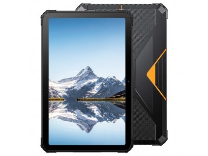 FOSSiBOT DT1 Rugged Tablet, Android 13, 10.4-inch 2000x1200 2K FHD+, MT8788 Octa-core 2.0GHz, 8GB RAM(8GB Expansion)+256GB ROM, 4G Dual SIM, IP68 Water/Dust/Shock-proof, 2.4/5GHz Dual WiFi, GPS GALILEO GLONASS, 11000mAh 18W Fast Reverse Charge-Orange