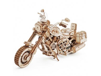 ROBOTIME LK504 ROKR Cruiser Motorcycle 3D Wooden Puzzle Kit, 420Pcs