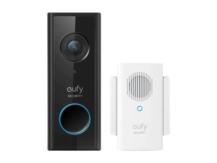 eufy C210 Video Doorbell Kit, 1080P Resolution, Human Detection, 2-Way Audio, 120-day Battery Life, Free Wireless Chime