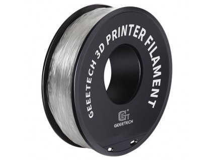 Geeetech TPU Filament for 3D Printer, 1.75mm Dimensional Accuracy +/- 0.03mm 1kg Spool (2.2 lbs) - Transparent