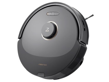 Roborock Q8 Max Robot Vacuum Cleaner 2 In 1 Vacuuming and Mopping 5500Pa Suction DuoRoller Brush Reactive Tech Obstacle Avoidance LDS Navigation 5200mAh Battery 240min Runtime 3D Map APP Control - Black