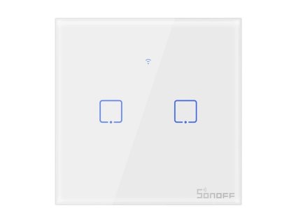 Inteligentný prepínač WiFi Sonoff T0 EU TX (2-kanálový)