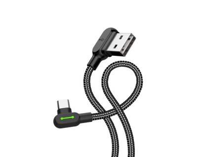 Kábel USB na USB-C Mcdodo CA-5280 LED, 1,2 m (čierny)