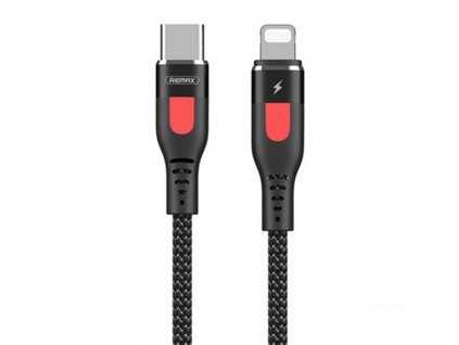 Kábel USB-C do Lightning Remax Lesu Pro, 1 m (čierny)